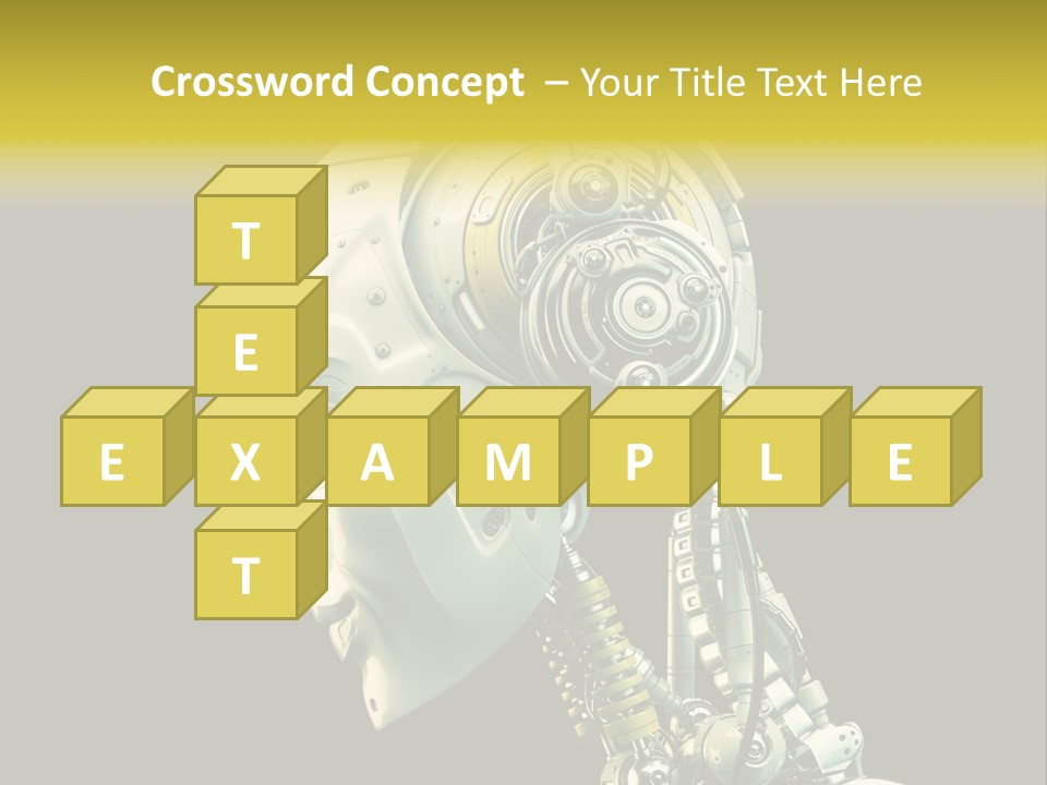 Man Listen Music PowerPoint Template