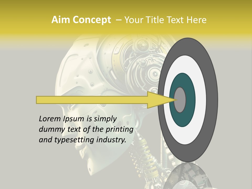 Man Listen Music PowerPoint Template