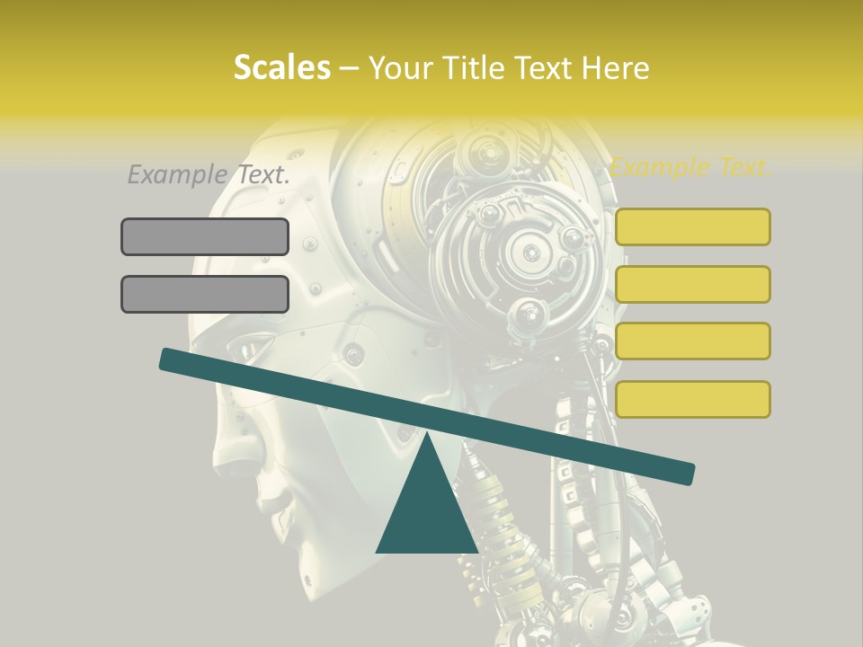 Man Listen Music PowerPoint Template