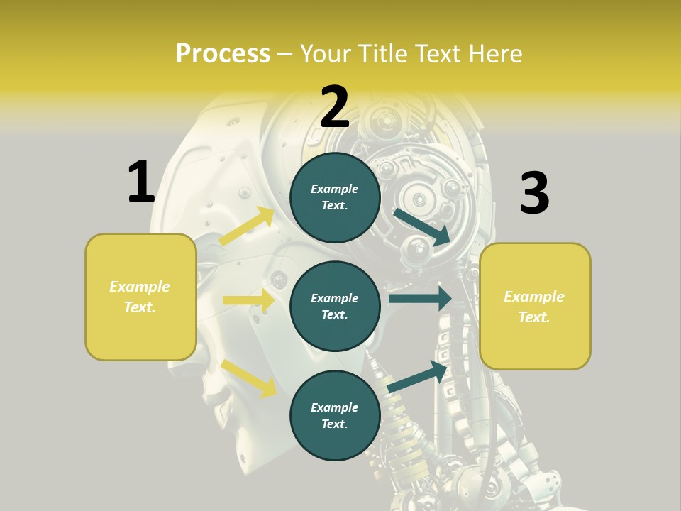 Man Listen Music PowerPoint Template