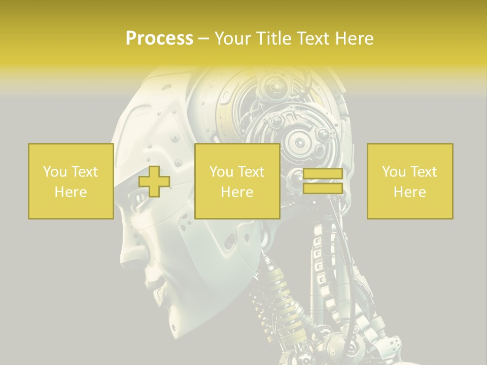 Man Listen Music PowerPoint Template