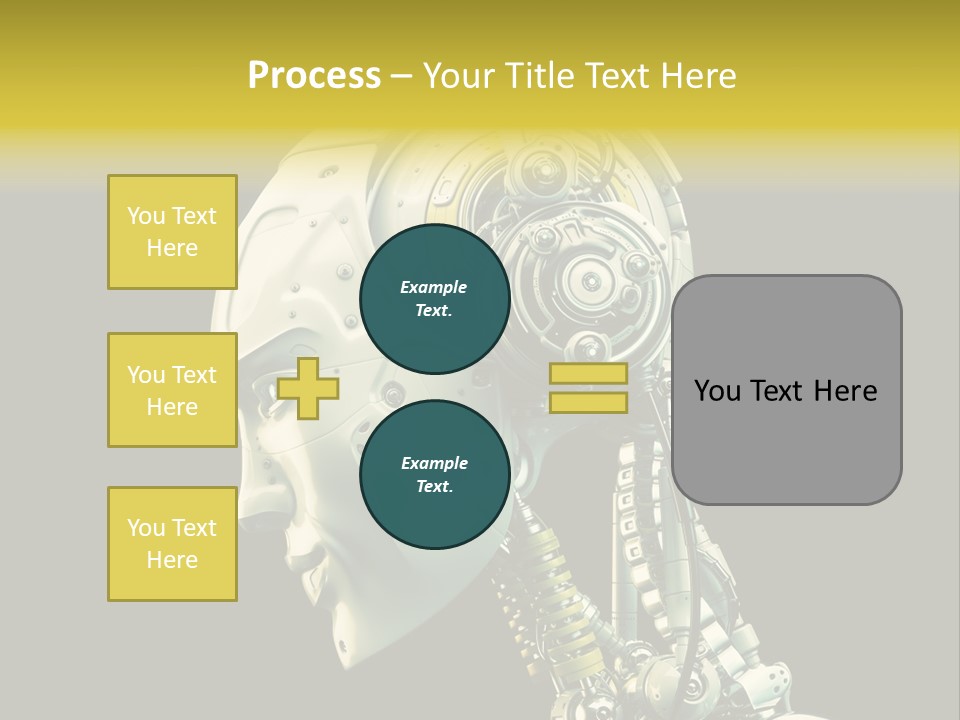 Man Listen Music PowerPoint Template
