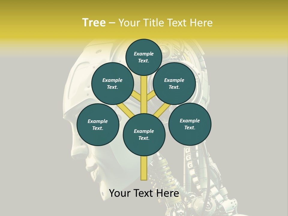 Man Listen Music PowerPoint Template