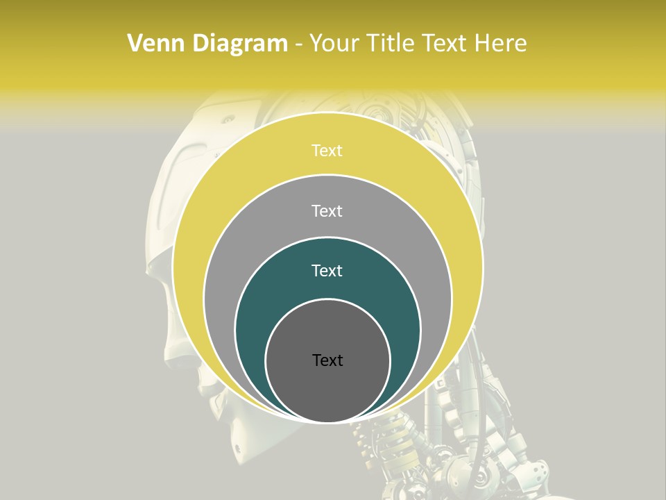 Man Listen Music PowerPoint Template