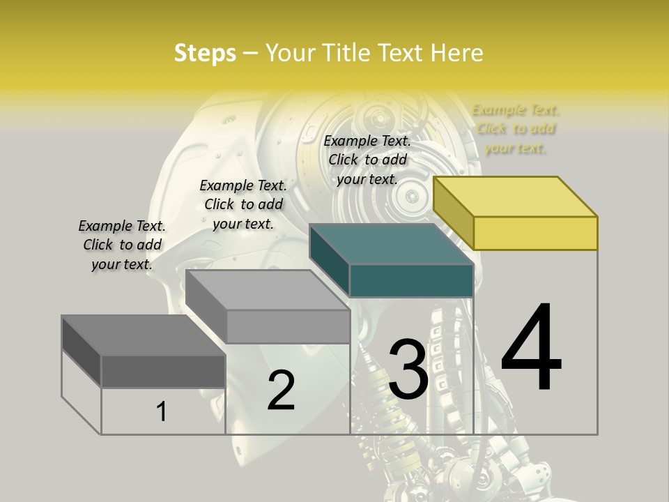 Man Listen Music PowerPoint Template