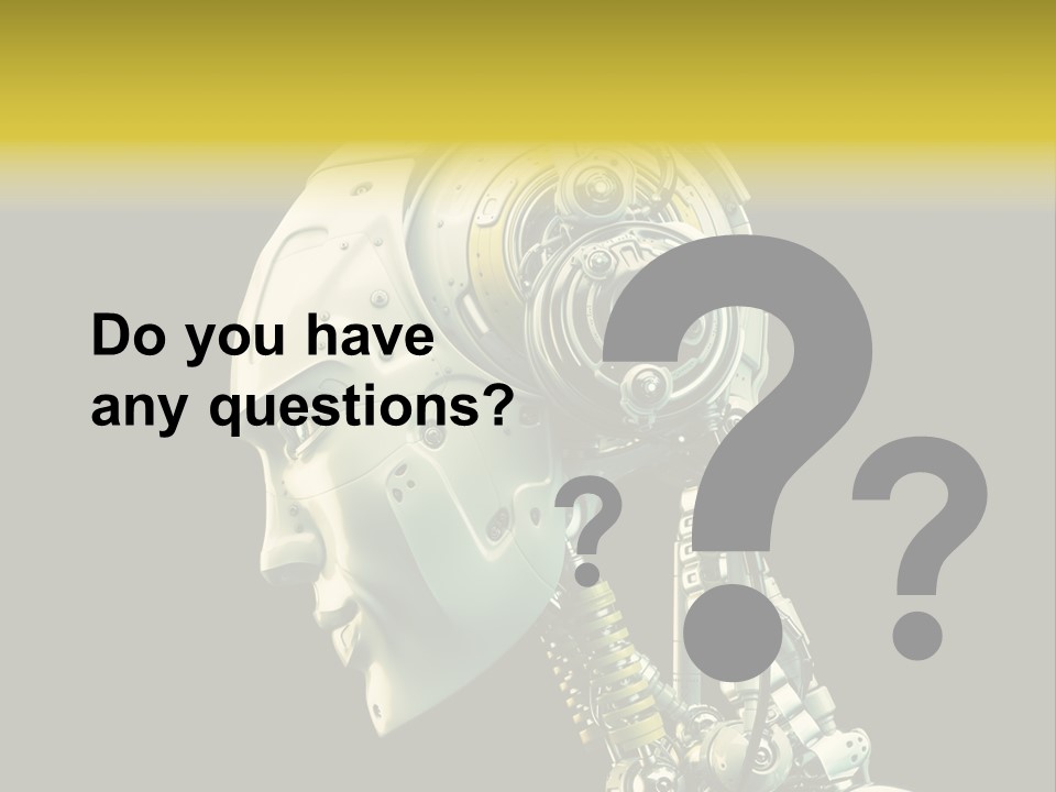 Man Listen Music PowerPoint Template