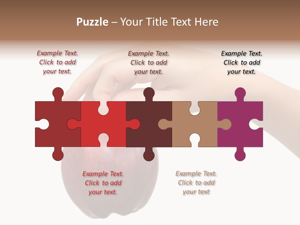 Shape Woman Juicy PowerPoint Template