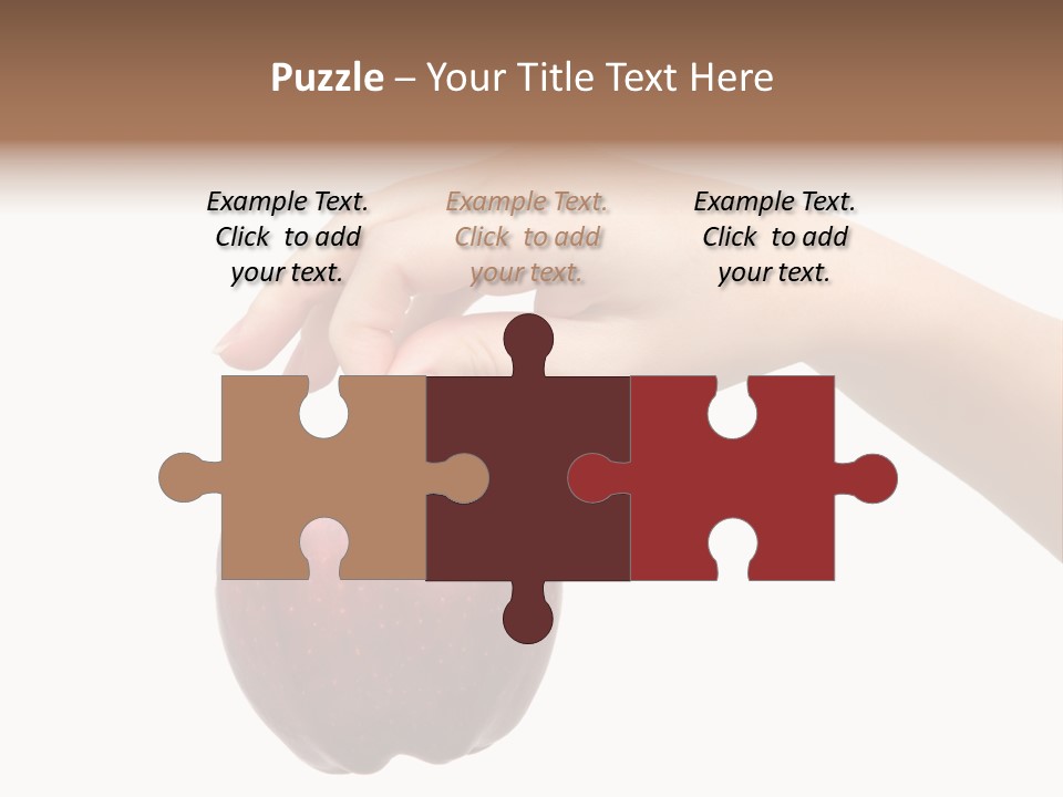 Shape Woman Juicy PowerPoint Template