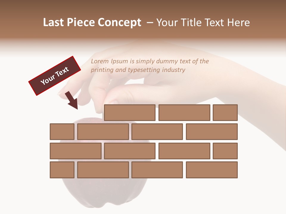 Shape Woman Juicy PowerPoint Template