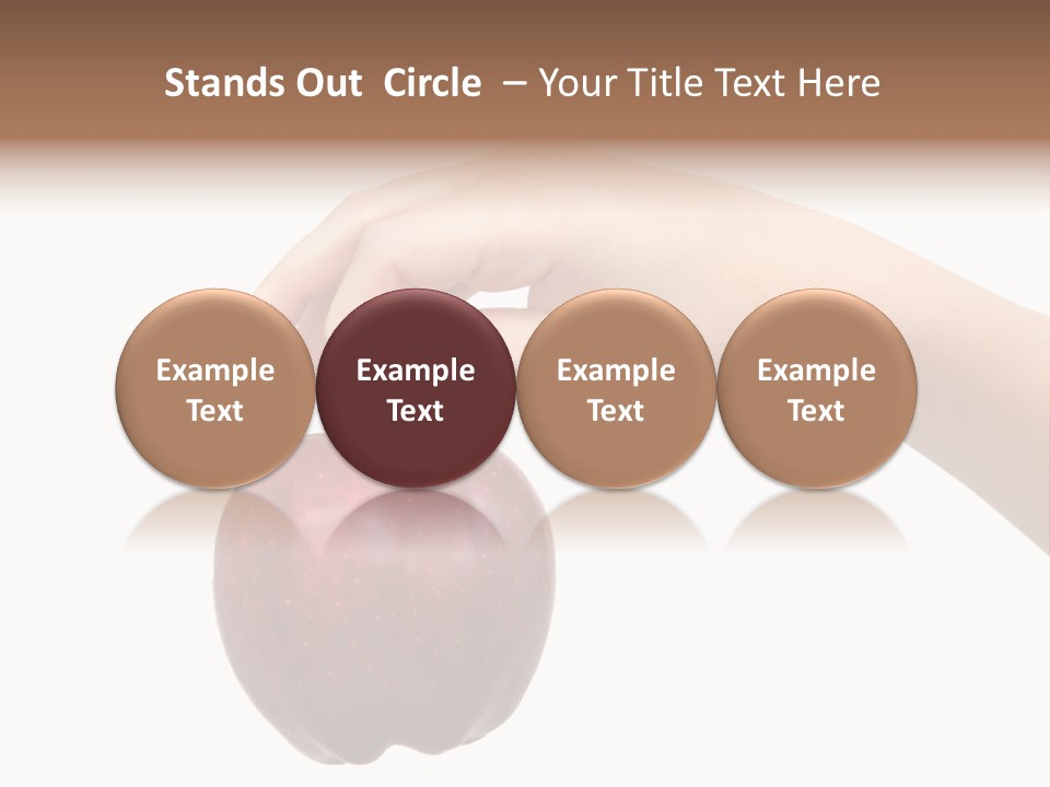 Shape Woman Juicy PowerPoint Template