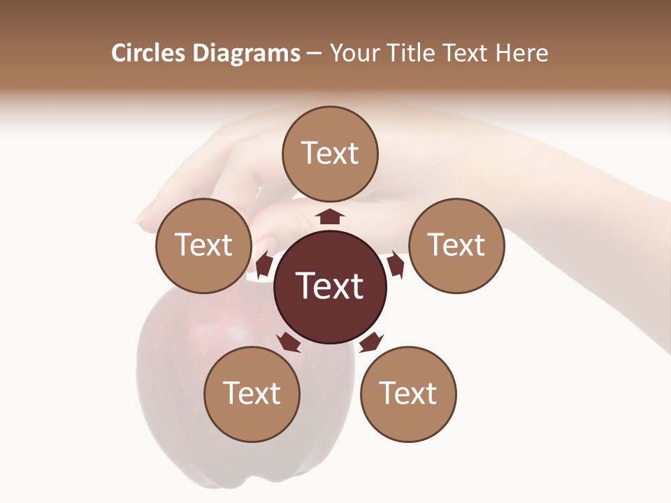 Shape Woman Juicy PowerPoint Template