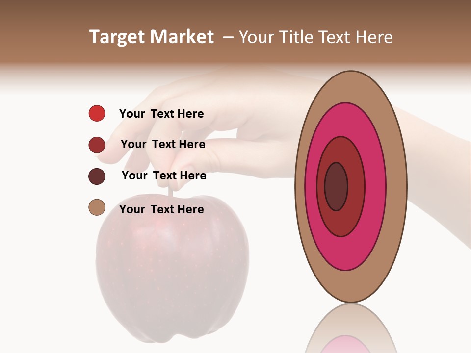 Shape Woman Juicy PowerPoint Template