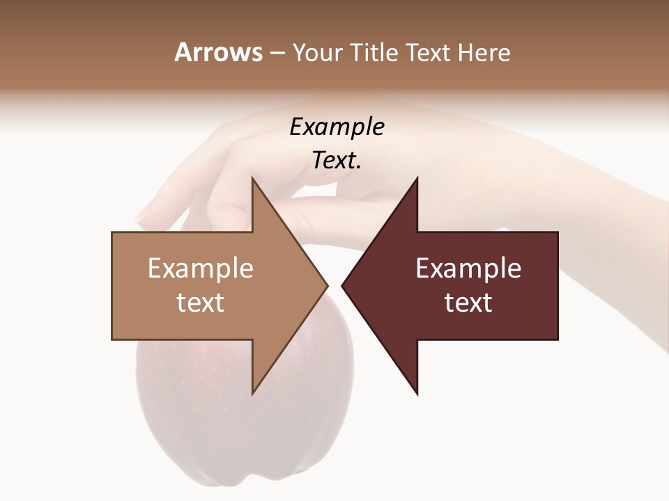 Shape Woman Juicy PowerPoint Template