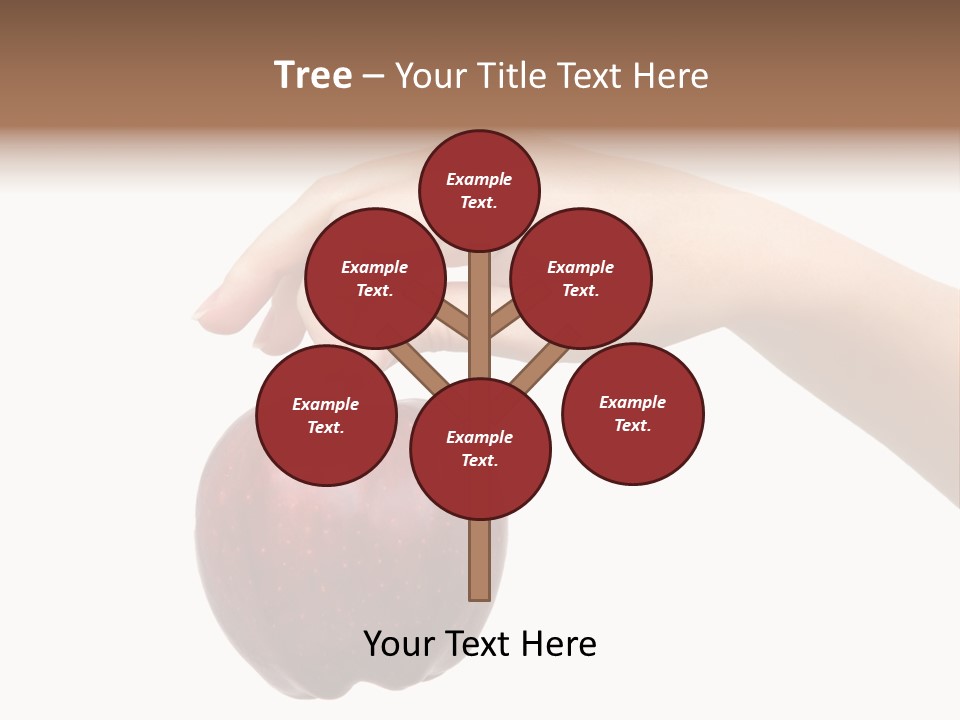 Shape Woman Juicy PowerPoint Template