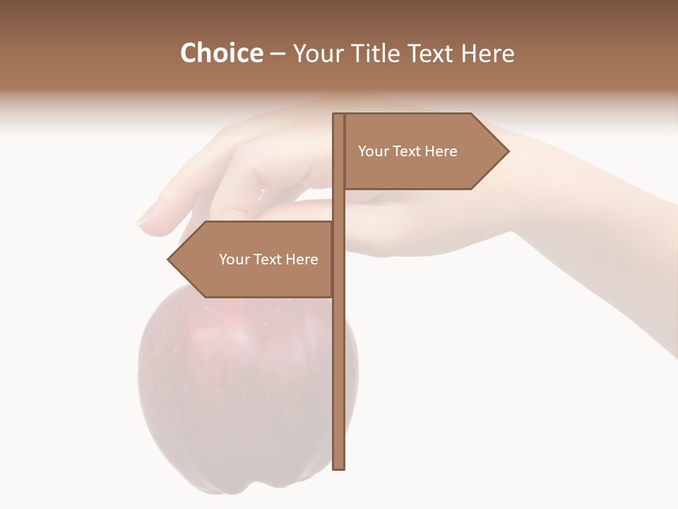 Shape Woman Juicy PowerPoint Template
