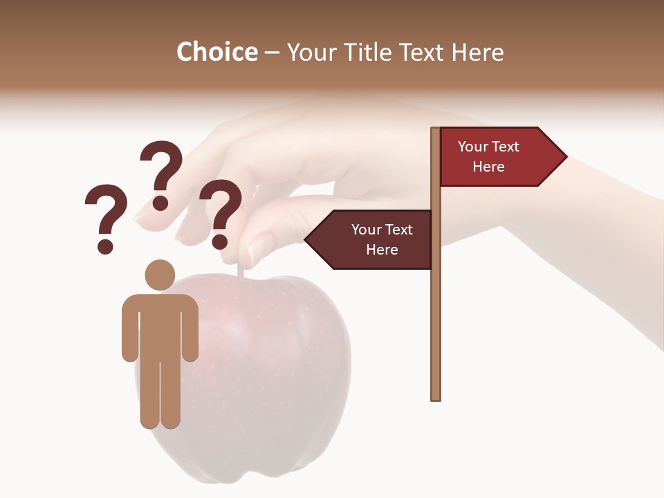 Shape Woman Juicy PowerPoint Template