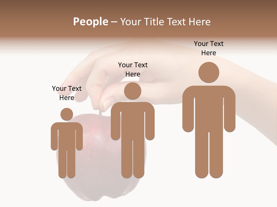 Shape Woman Juicy PowerPoint Template