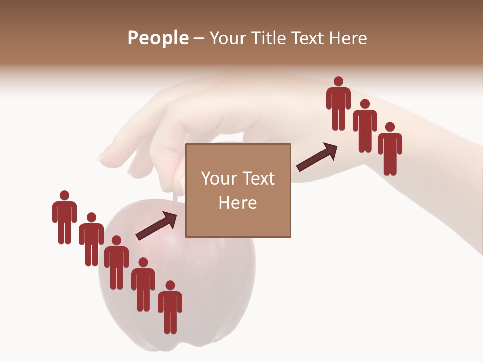 Shape Woman Juicy PowerPoint Template