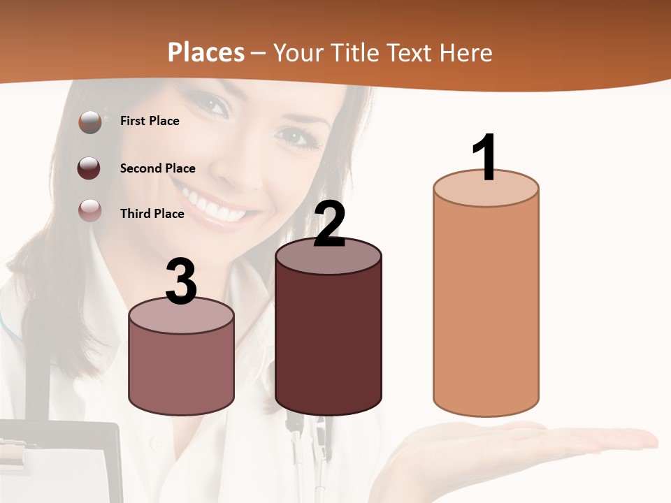 Specialist Cutout Showing PowerPoint Template