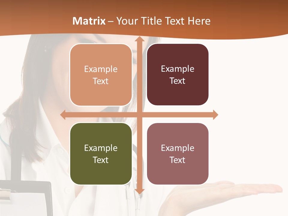Specialist Cutout Showing PowerPoint Template