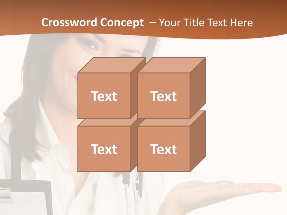 Specialist Cutout Showing PowerPoint Template