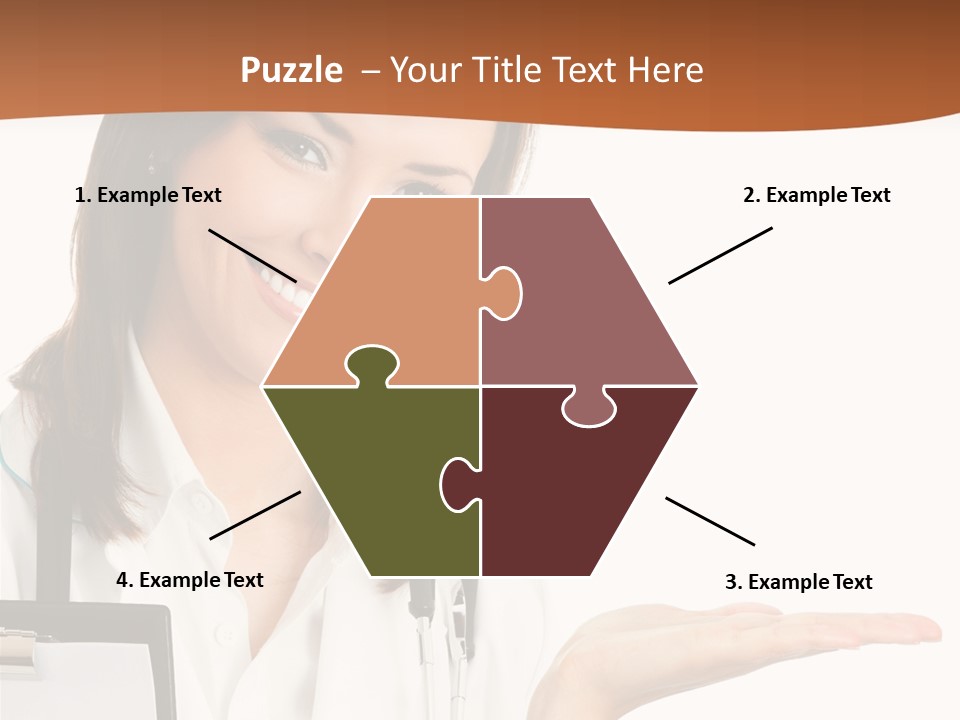 Specialist Cutout Showing PowerPoint Template