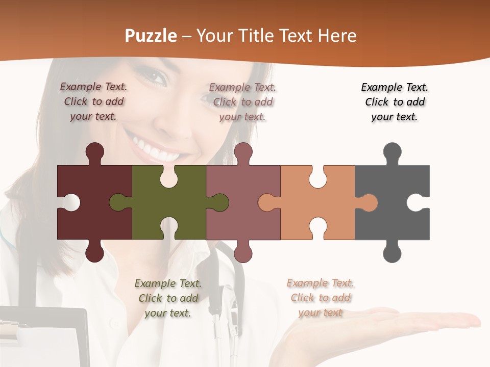 Specialist Cutout Showing PowerPoint Template