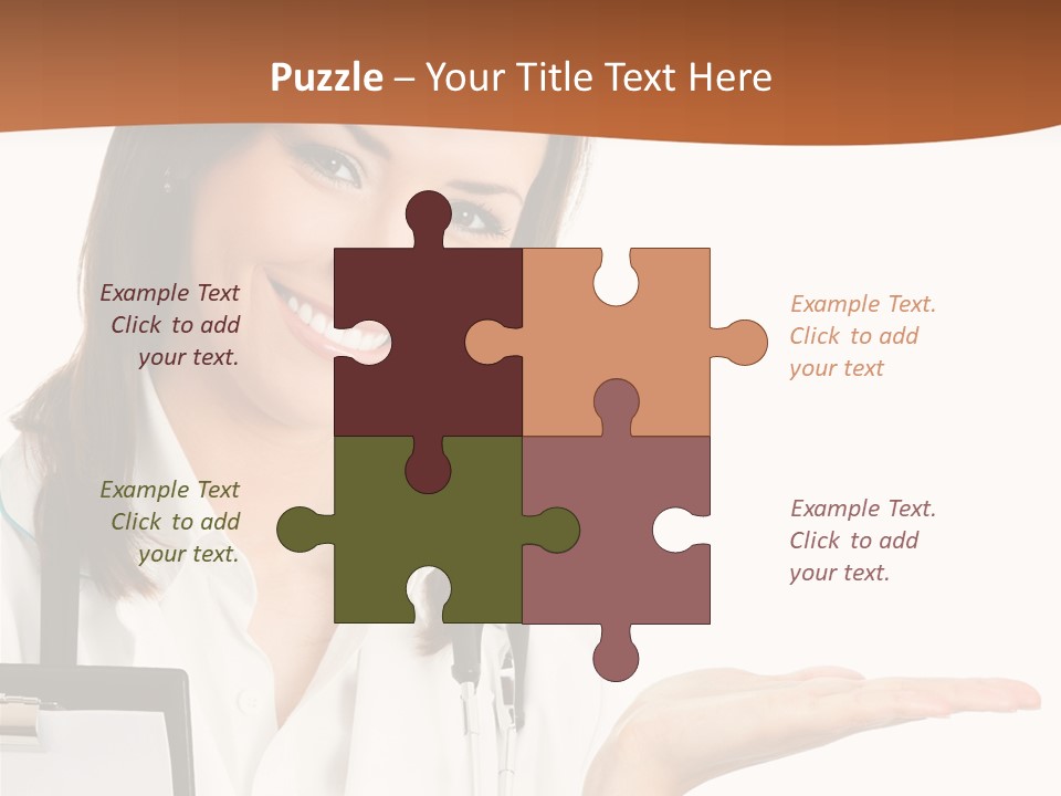 Specialist Cutout Showing PowerPoint Template