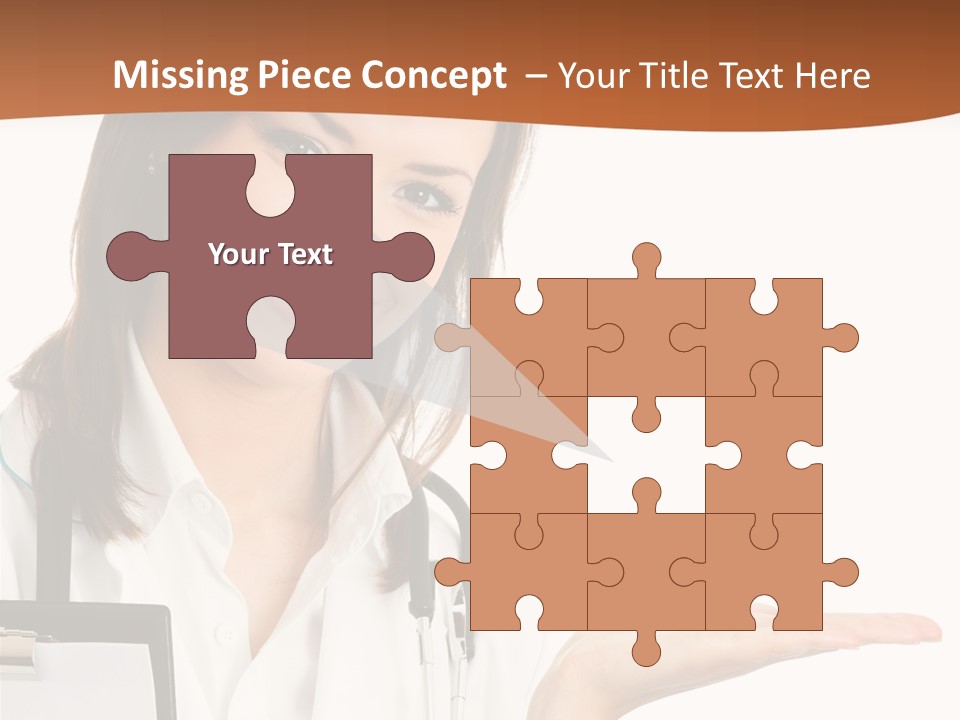 Specialist Cutout Showing PowerPoint Template