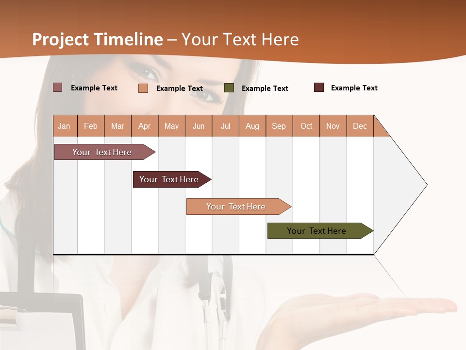 Specialist Cutout Showing PowerPoint Template