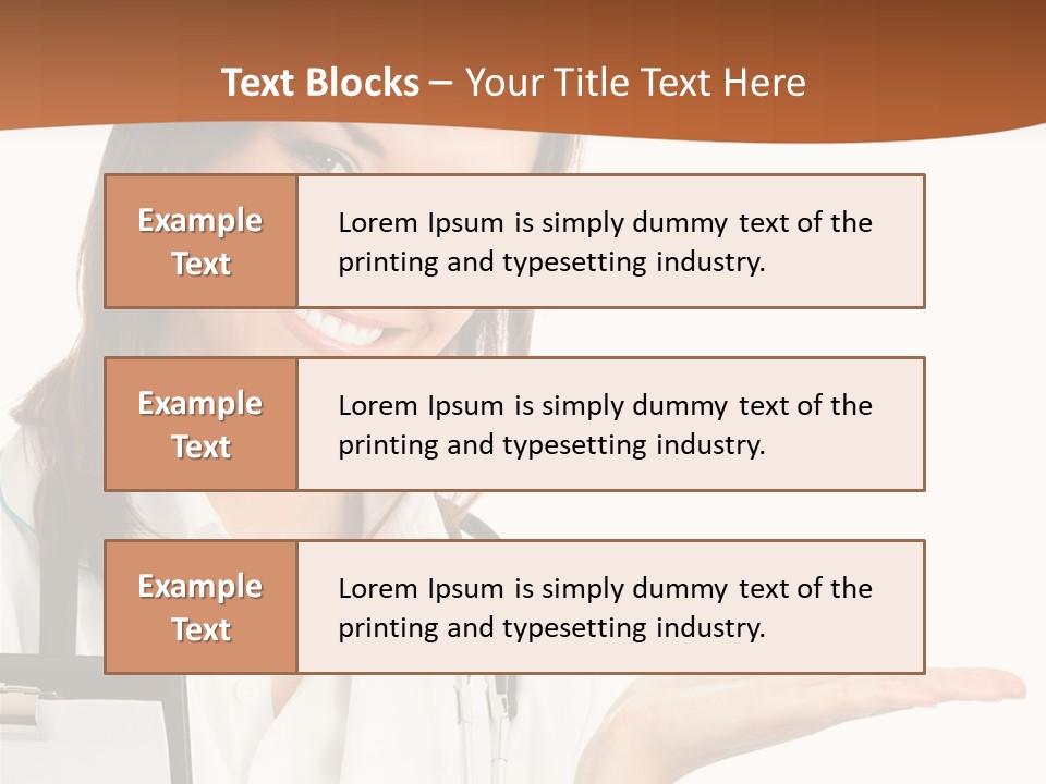 Specialist Cutout Showing PowerPoint Template