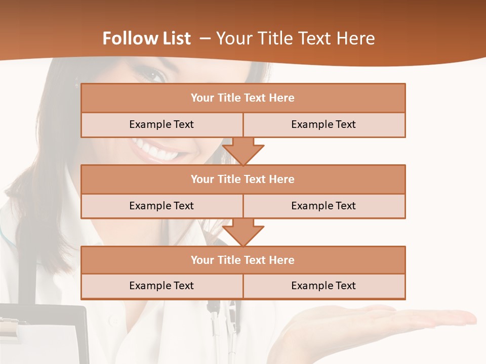 Specialist Cutout Showing PowerPoint Template
