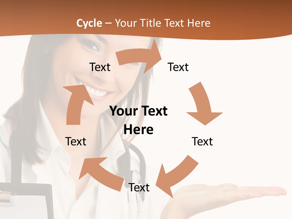 Specialist Cutout Showing PowerPoint Template