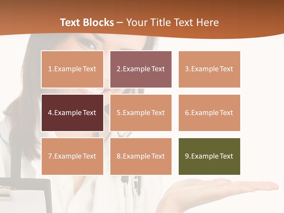 Specialist Cutout Showing PowerPoint Template
