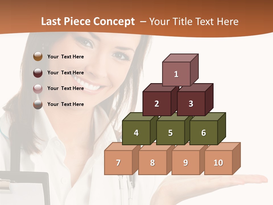 Specialist Cutout Showing PowerPoint Template