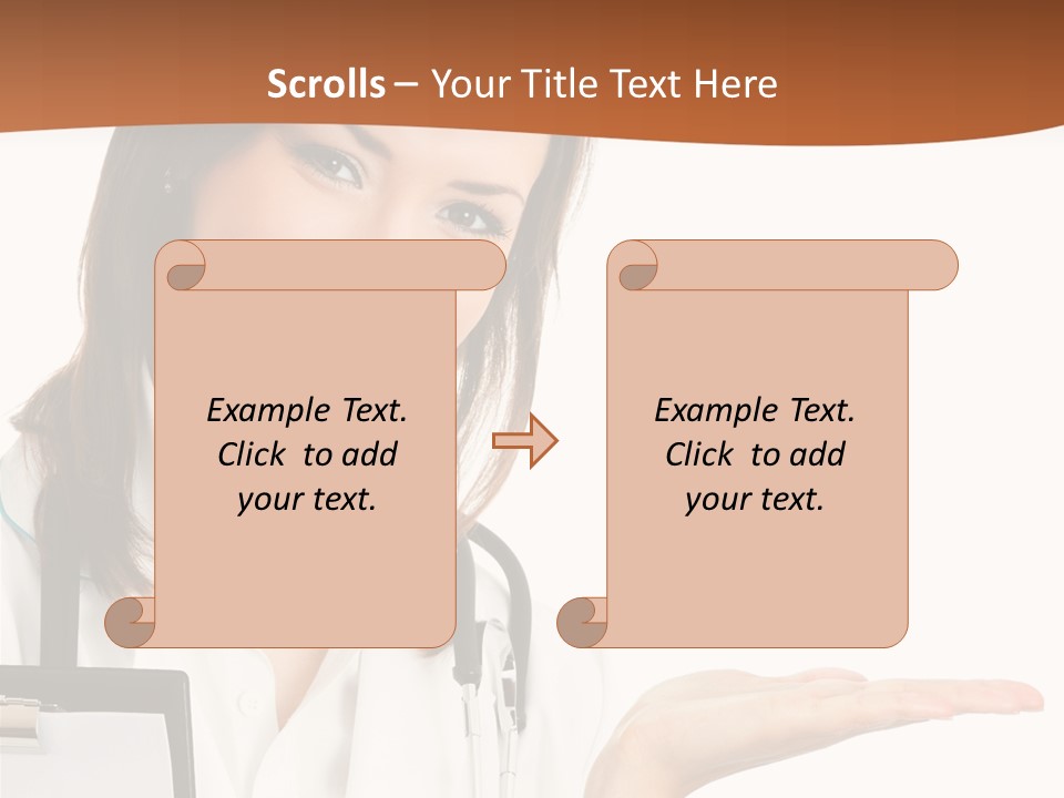 Specialist Cutout Showing PowerPoint Template