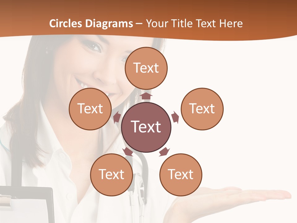 Specialist Cutout Showing PowerPoint Template