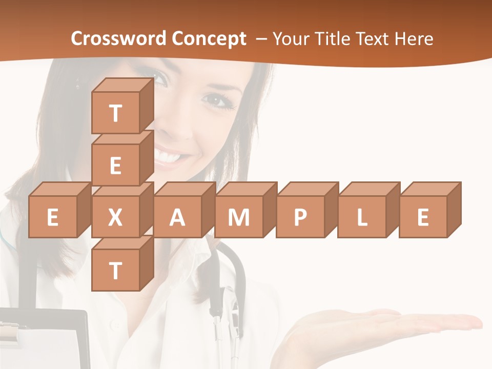 Specialist Cutout Showing PowerPoint Template