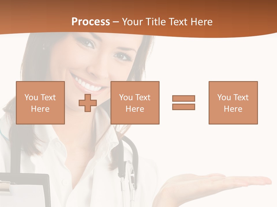 Specialist Cutout Showing PowerPoint Template