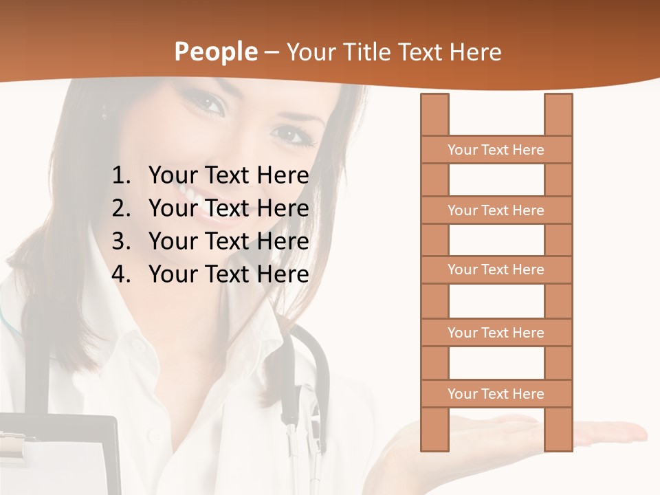 Specialist Cutout Showing PowerPoint Template