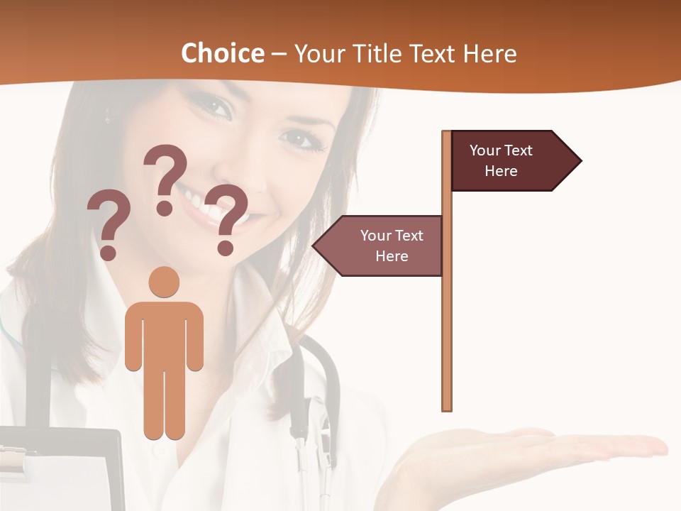 Specialist Cutout Showing PowerPoint Template