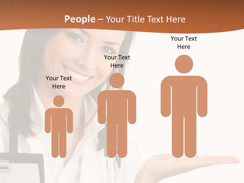 Specialist Cutout Showing PowerPoint Template