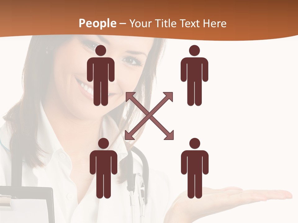 Specialist Cutout Showing PowerPoint Template