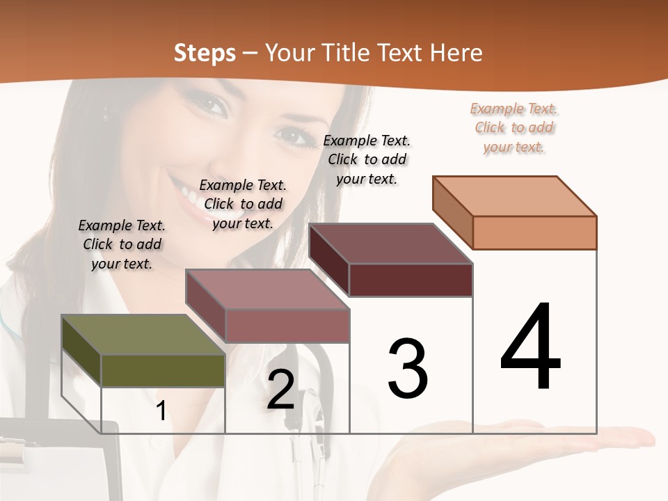 Specialist Cutout Showing PowerPoint Template