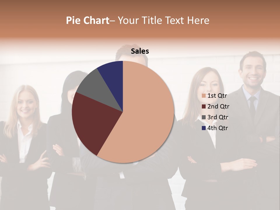 Businesswoman People Job PowerPoint Template