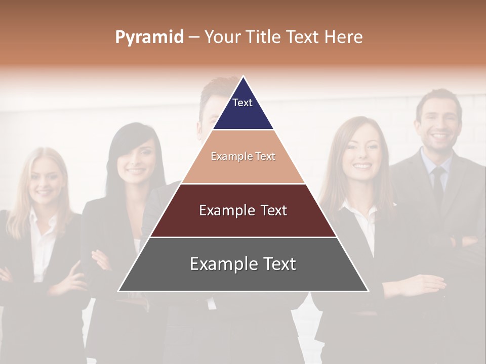 Businesswoman People Job PowerPoint Template