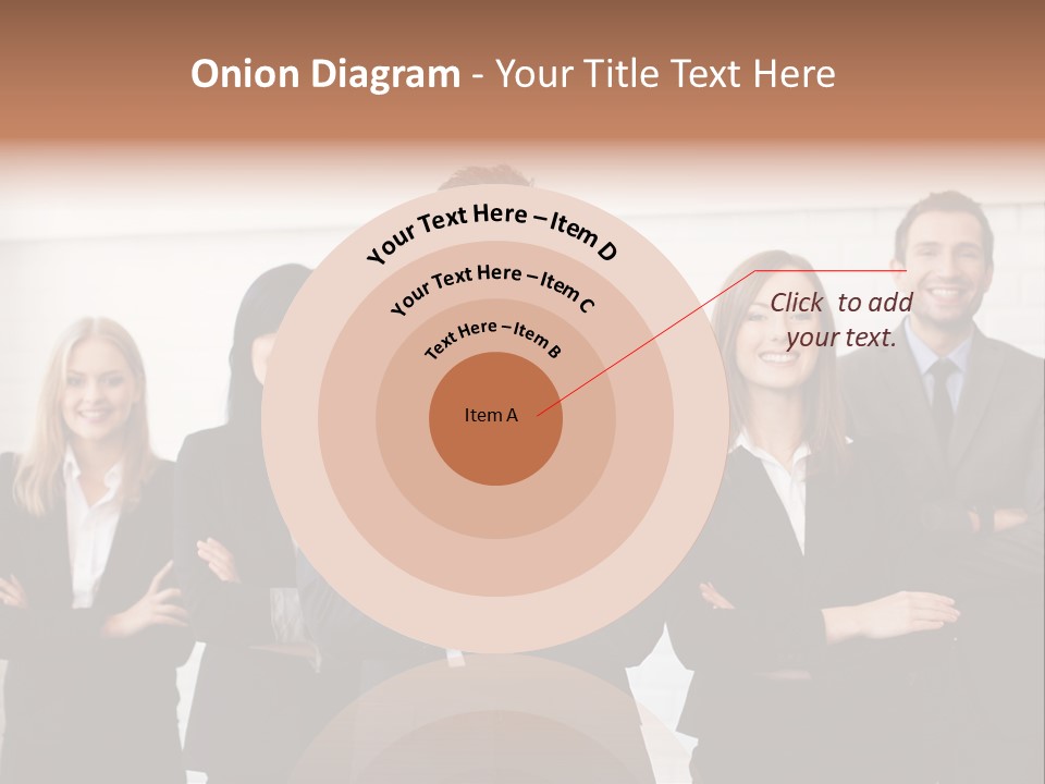 Businesswoman People Job PowerPoint Template