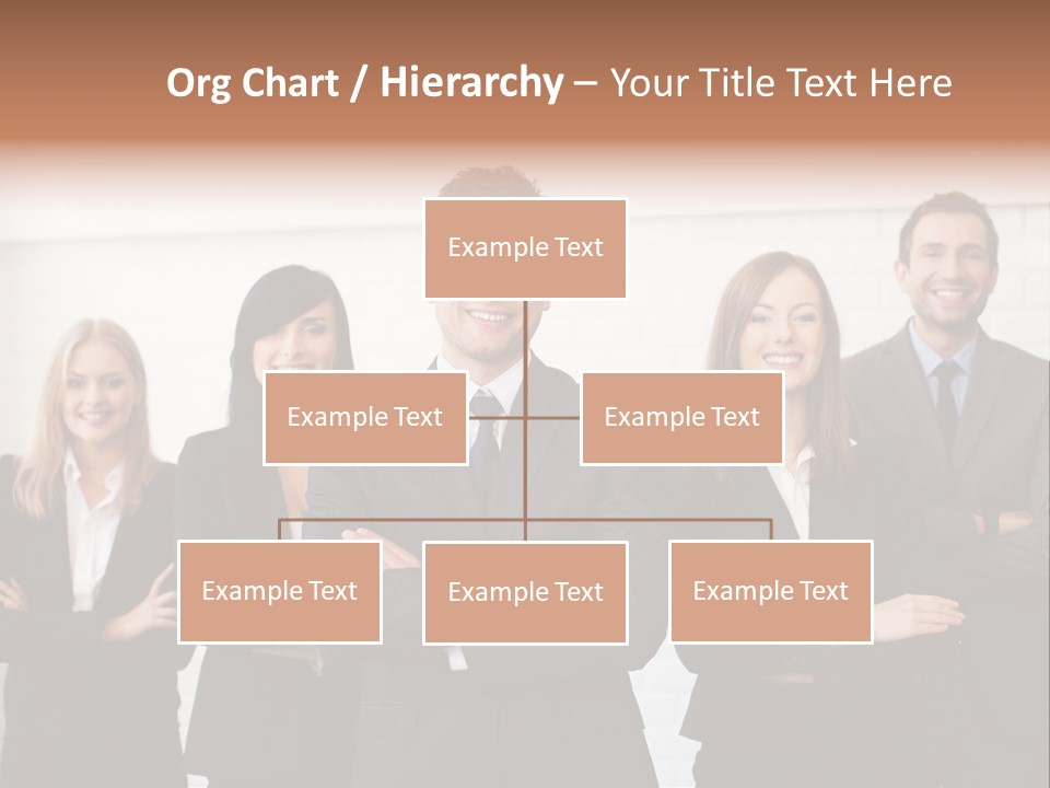 Businesswoman People Job PowerPoint Template