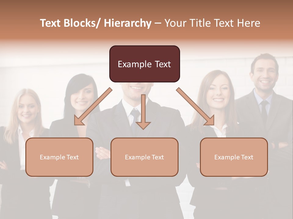 Businesswoman People Job PowerPoint Template