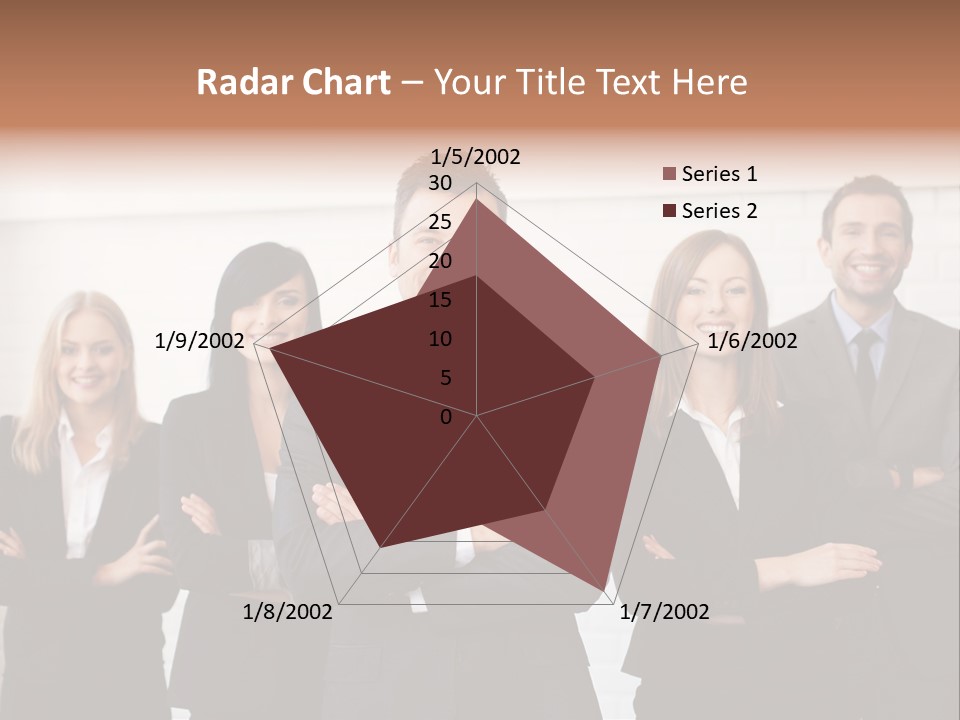 Businesswoman People Job PowerPoint Template